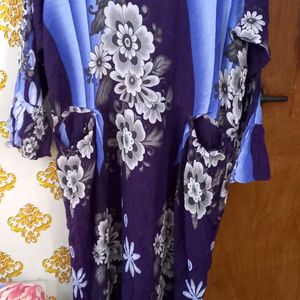 Like New Rayon Long Maxi Dress