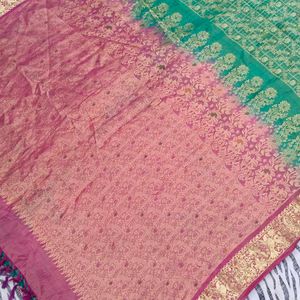 pure Kanchi pattu saree