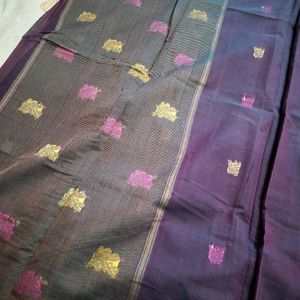 Price Drop 🔥 Purple Saree💜