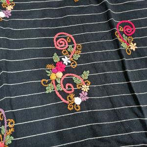 Kurta With Hand Embroidery Not Used .