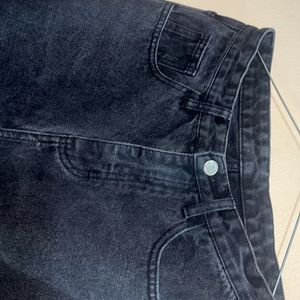 Shein Jeans In Charcoal Colour