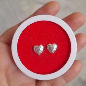 Beautiful New Heart Shape Studs