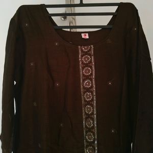 Brown Kurta 2XL