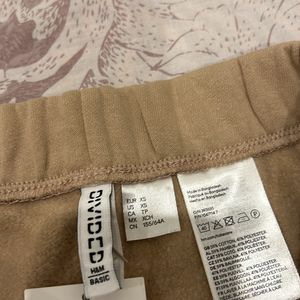 H&M New Tan Joggers (xs)