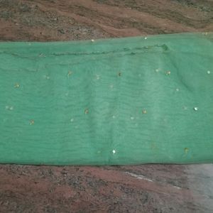 Green Net Dupatta