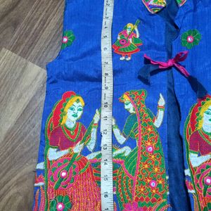 Blue Garba Jacket