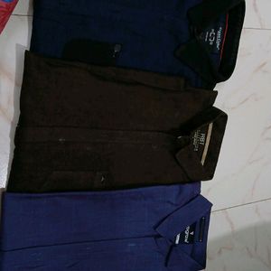 Set Of 3 Party Wear Shirts