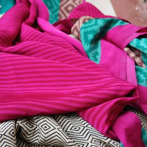 multicolor saree with very soft touch