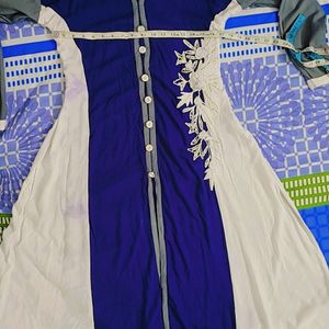 🥳 PRICE DROP GOOD CONDITION NAVI BLUE COLOR KURTA