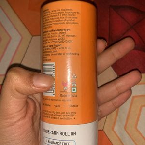 Chemist at play: Underarm Roll On