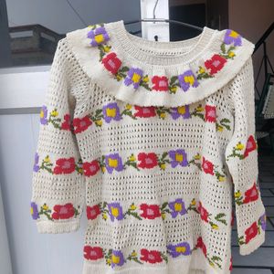 Beautiful Hand Woven Sweater
