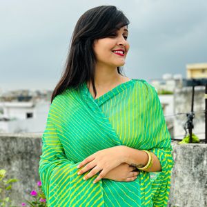 Lehriya Saree