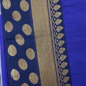 Navy Blue Saree