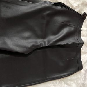 Offer High waist  Leather Pants 💜negotiable