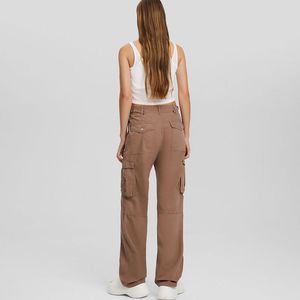 Bershka Cargo With Adjustable Belt