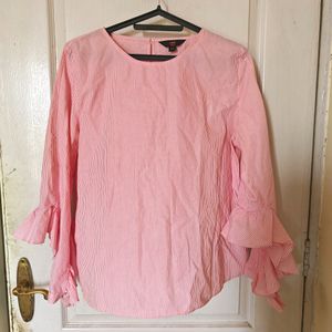Candy Pink Stripes Top