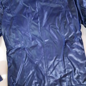 Women Biker Jacket, Faux Leather, New