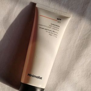 Minimalist Spf 60 Sunscreen