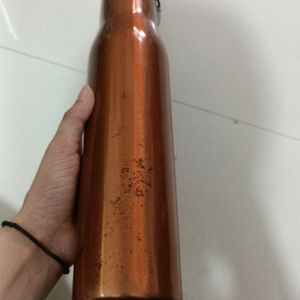 Copper Coating Steel Water Bottle