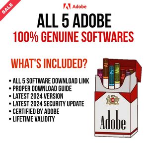 All 5 Adobe Softwares