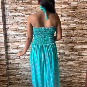 Halter Neck Pretty Comfort Gown