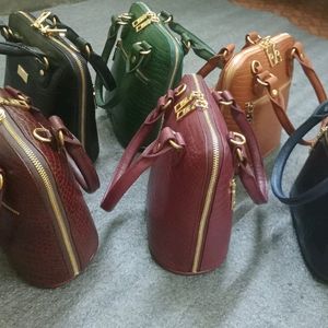 Leather Bag , Leadish Ba