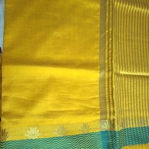 Lotus Woven Saree