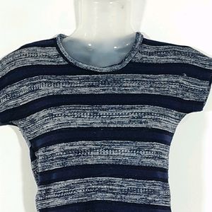 Navy Blue Knitted Top (Women's)