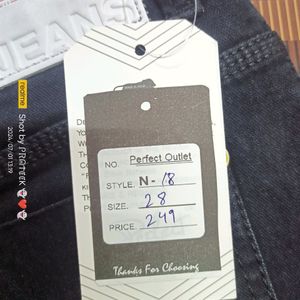 (N-18) 28 Size Slim Fit Denim Jeans