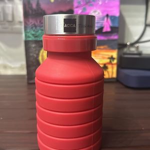 Collapsable Travel Silicon Water Bottle