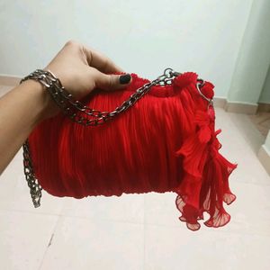 Stylish Red Sling Bag