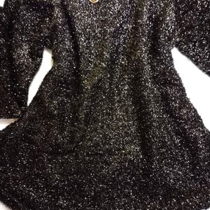 Shimmer Black Top