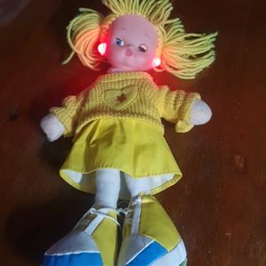 Beautiful Doll With Light And Sound