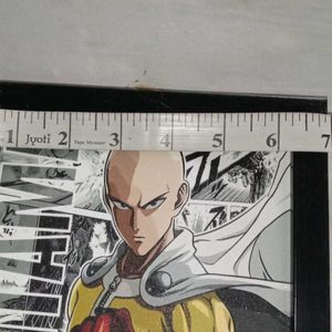 One Punch Man Picture Frame.