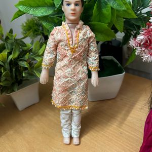 Couple Doll With Saree Punjabi