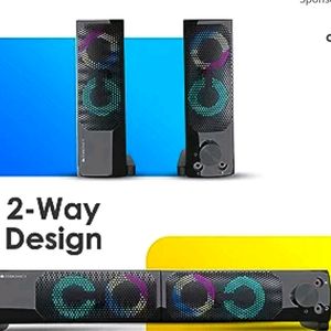 ZEBRONICS Zeb Wonderbar 10 USB Powered 2.0 Computer Speaker with RGB Lights