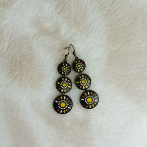 Bohemian Vintage Earings 3 Drops