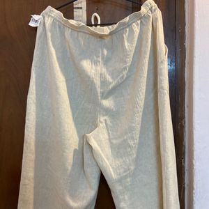 Linen Blend Pull On Summer Trouser