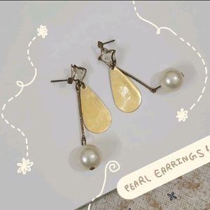 Boho Pearl Earrings