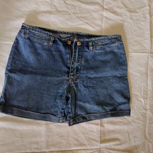 New Denim Blue Shorts