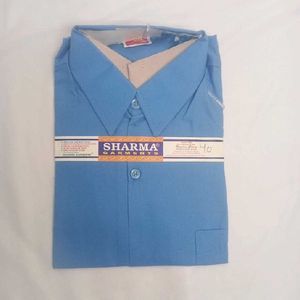 Blue Colour School Shirt (Men’s)