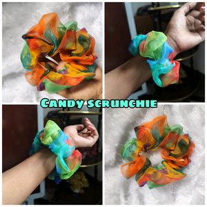 ORGANZA SCRUNCHIE Set  Of 5