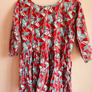 Frock Top - Red