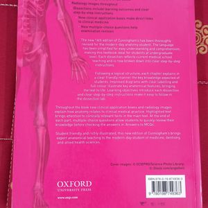 Cunningham Anatomy Practical Book