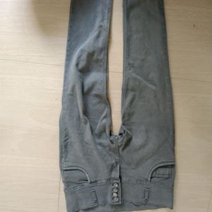 Grey jeans for women