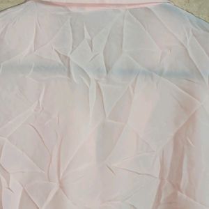 🇫🇷 Ladies Oversized Formal Shirt Top Pink