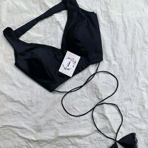 Padded Backless Drawstring