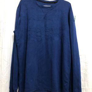 Blue Long Sleeve T Shirt