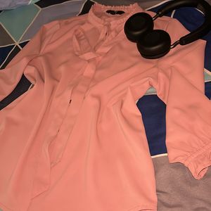 Formal Light Pink Top