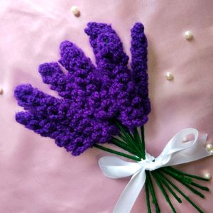 Set Of 4 Crochet Lavenders With Surprise Freebie